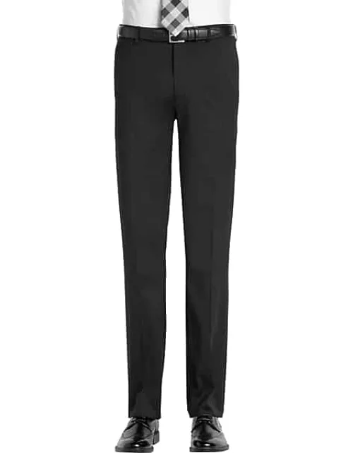 Awearness Kenneth Cole AWEAR-TECH Men's Slim Fit Suit Separates Pants Black