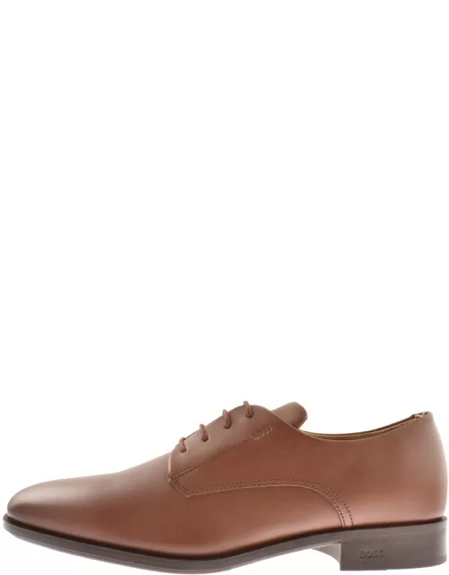 BOSS Colby Derby Shoes Brown