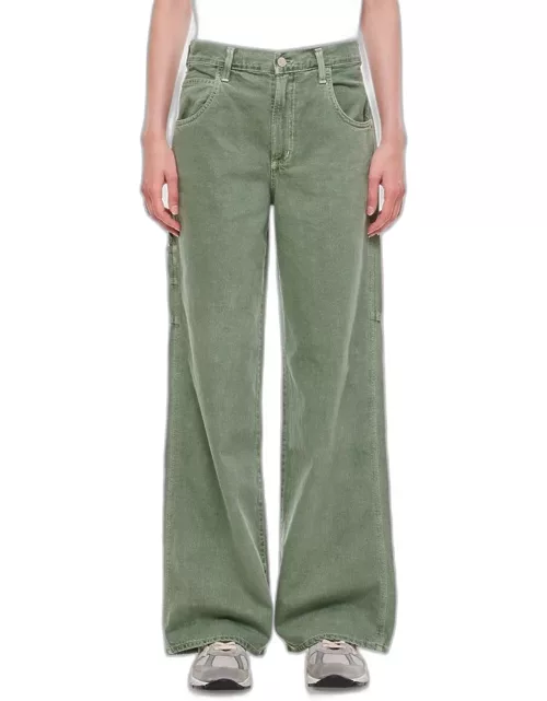 Agolde Carpenter Jeans Green