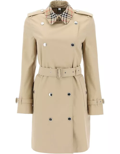 BURBERRY montrose double-breasted trench coat