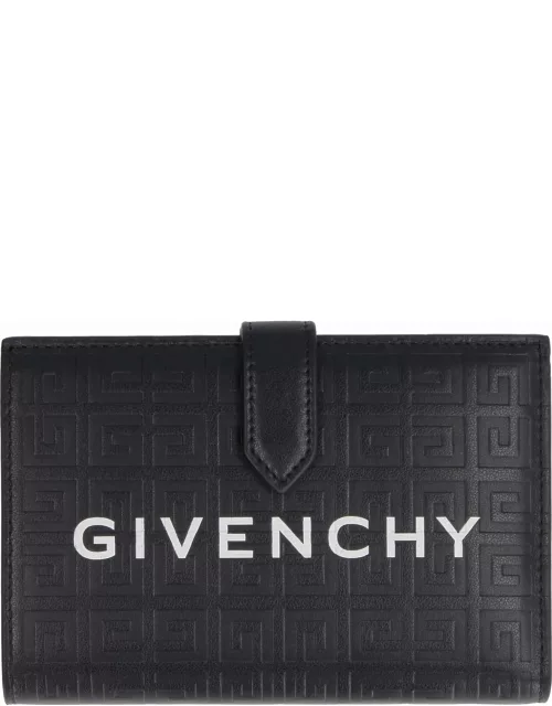 Givenchy G-cut Leather Wallet