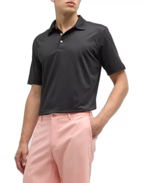 Men's Stretch-Jersey Polo Shirt