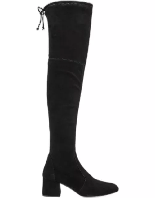 Flareland Suede Over-The-Knee Boot