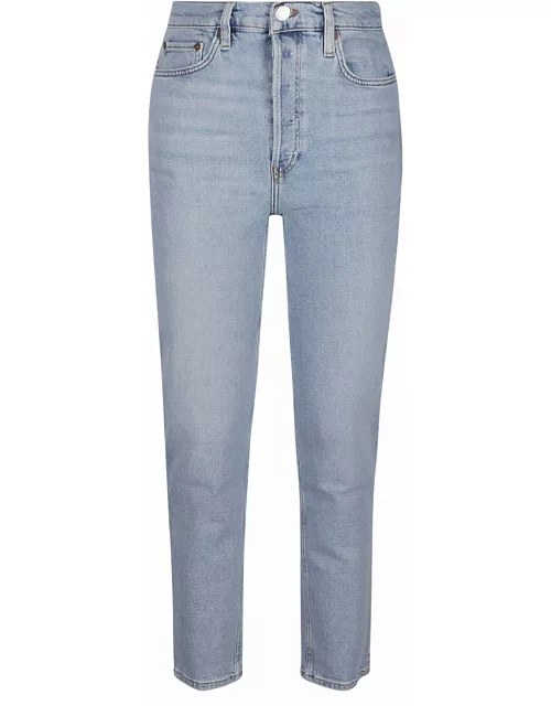 RE/DONE 90s High Rise Ankle Crop Jean