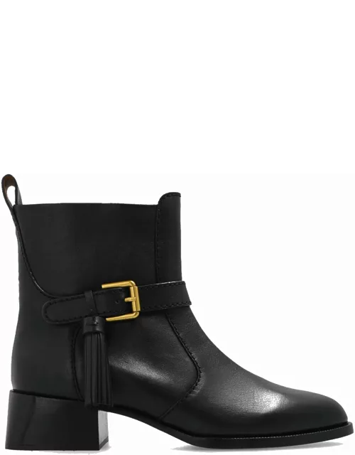 See by Chloé Lory Leather Ankle Boot