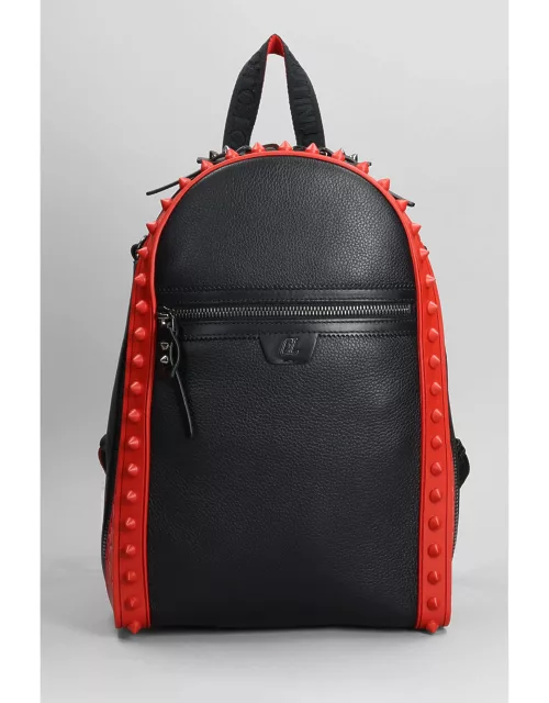 Christian Louboutin Backpack In Black Leather