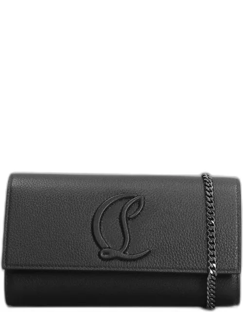 Christian Louboutin Wallet In Black Leather