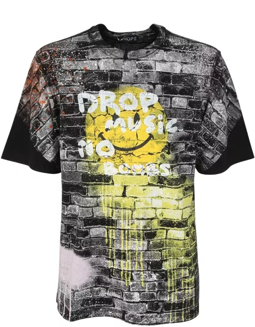 Drhope All Over Wall T-shirt