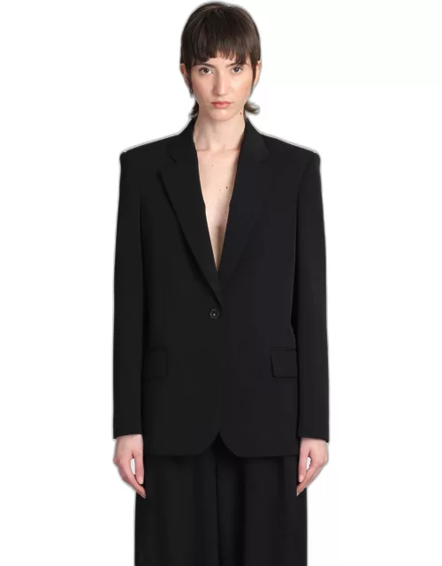 Stella McCartney Single-breasted Slim Jacket With Notched Rever