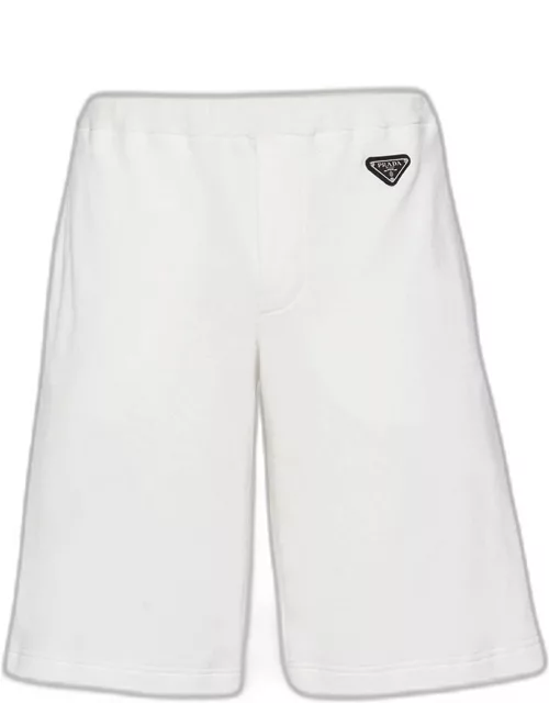 Men's Terry Shorts with Triangle Logo