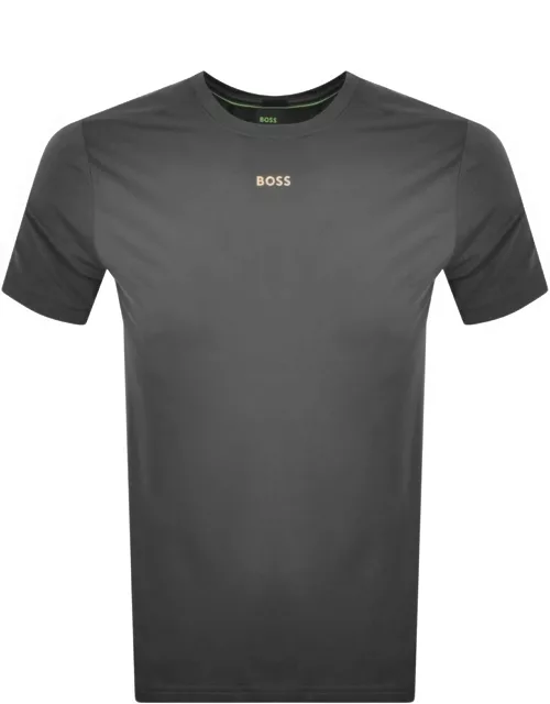 BOSS Tee Active 1 T Shirt Grey