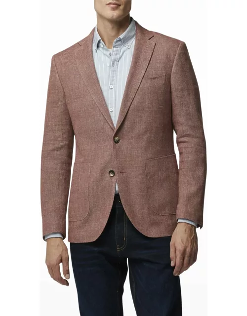 Men's The Cascades Wool-Linen Deconstructed Sport Jacket