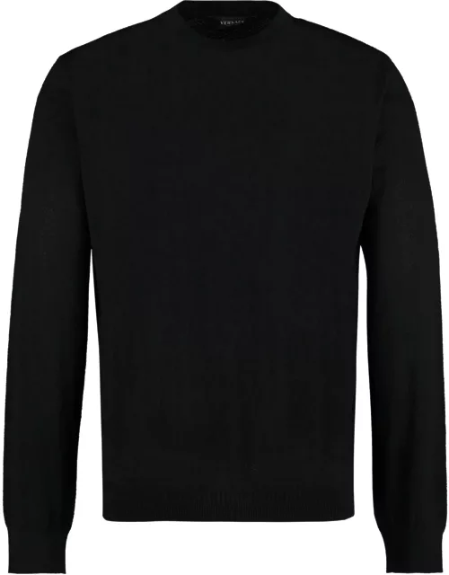 Versace Black la Greca Sweater