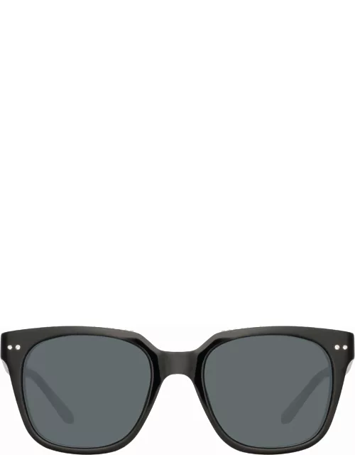 Magda Butrym D-Frame Sunglasses in Black