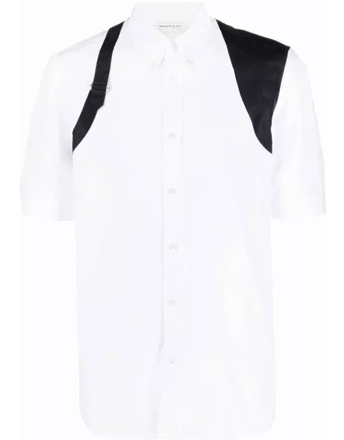 White short-sleeved shirt