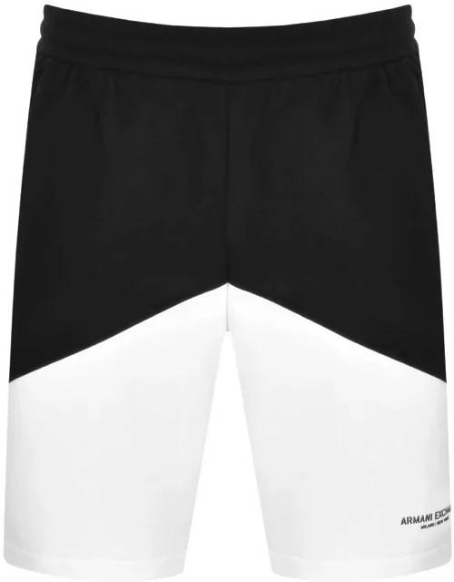 Armani Exchange Jersey Shorts Black