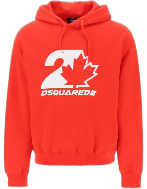 DSQUARED2 printed hoodie