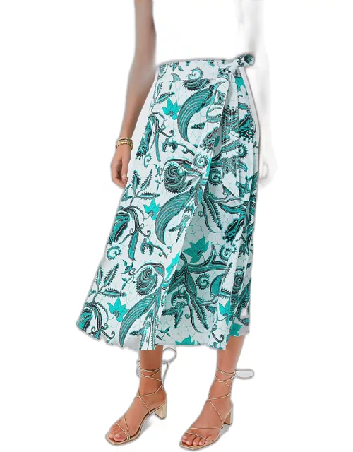 Sasha Emerald Print Elyna Skirt