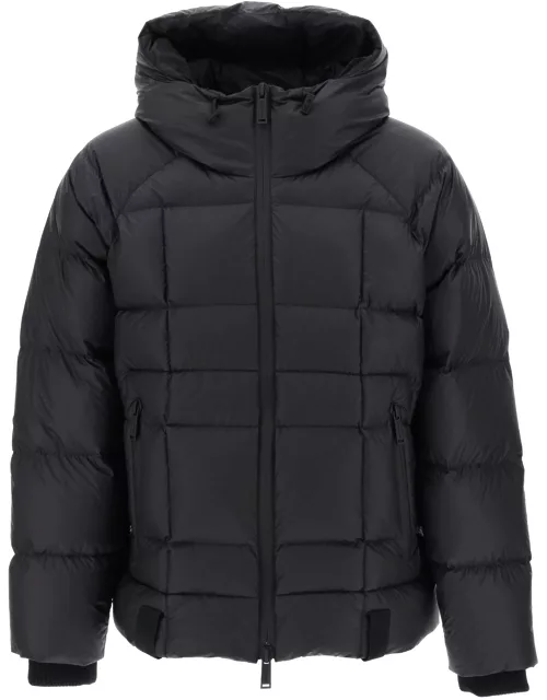 Dsquared2 Logo Print Hooded Down Jacket