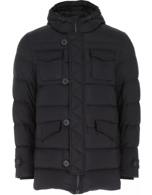 Herno Button Detailed Puffer Jacket