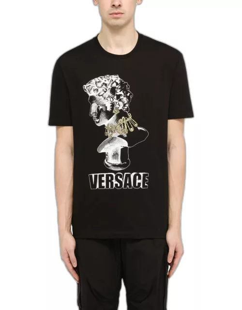 Versace Black Graphic T-shirt