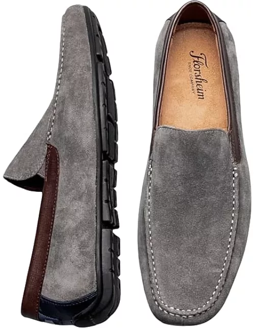 Florsheim Men's Talladega Moc Toe Slip On Shoes Gray