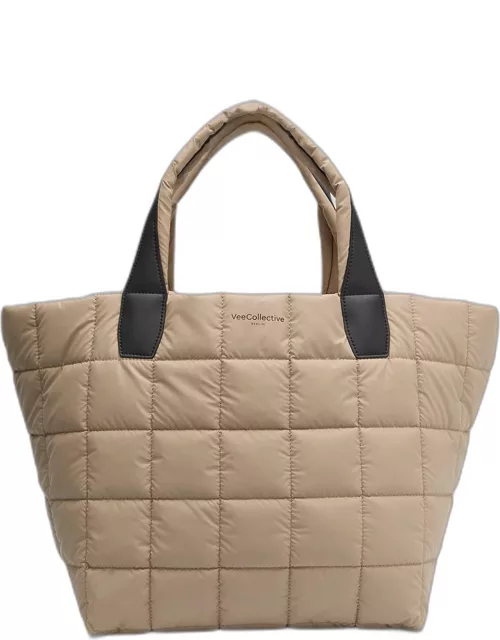 Porter Medium Water-Resistant Quilted Tote Bag
