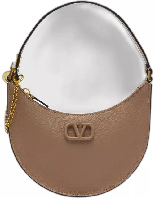 VLOGO Mini Leather Hobo Bag