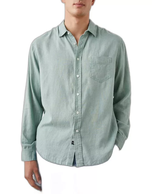 Men's Mykonos Button-Front Shirt