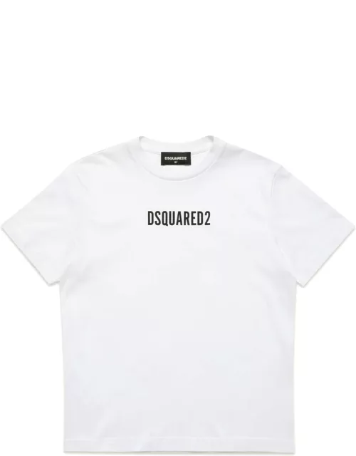 Dsquared2 D2t945u Relax T-shirt Dsquared Crew-neck Jersey T-shirt With Logo