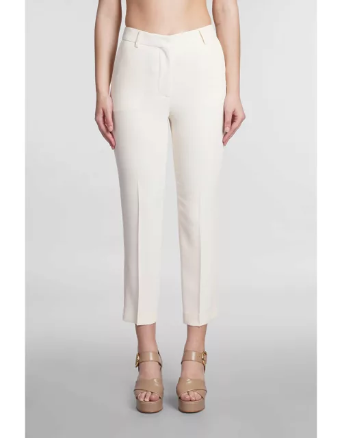 See by Chloé Pants In Beige Cotton