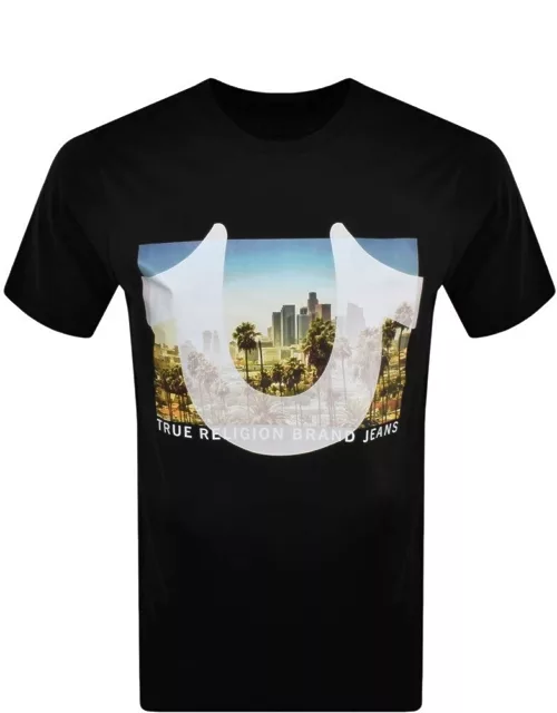 True Religion Sunny Los Angeles T Shirt Black
