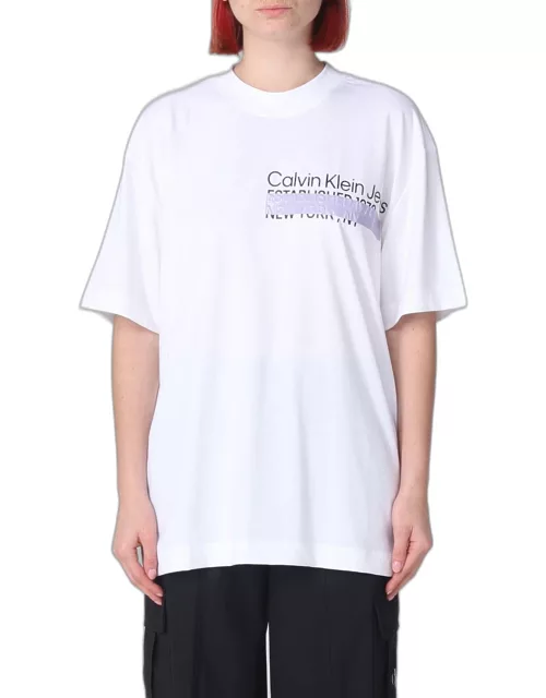 T-Shirt CALVIN KLEIN JEANS Woman colour White
