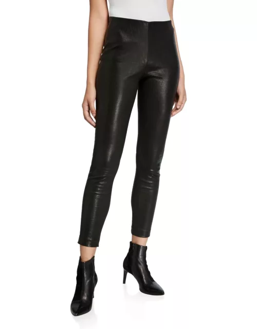 Simone Leather Ankle Pant