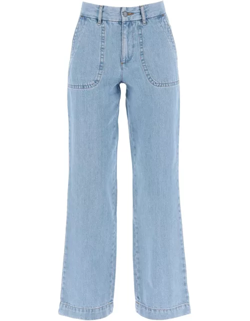 A.P.C. seaside Jeans With Wide Leg