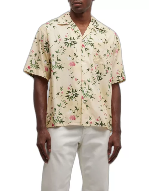 Men's Floral Camp Shirt