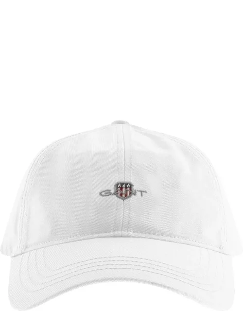 Gant Shield Logo Baseball Cap White