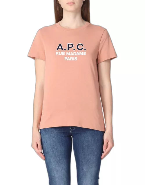 T-Shirt A.P.C. Woman colour Pink