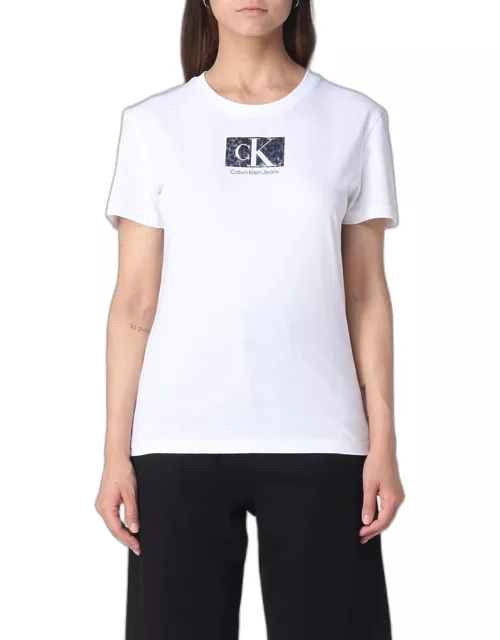 T-Shirt CALVIN KLEIN JEANS Woman colour White