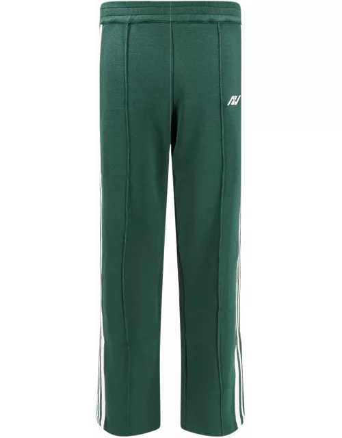 Autry Pants In Green Viscose