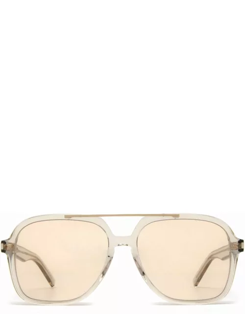 Saint Laurent Eyewear Sl 545 Beige Sunglasse