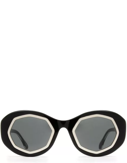 Marni Eyewear Mount Bromo Black Sunglasse