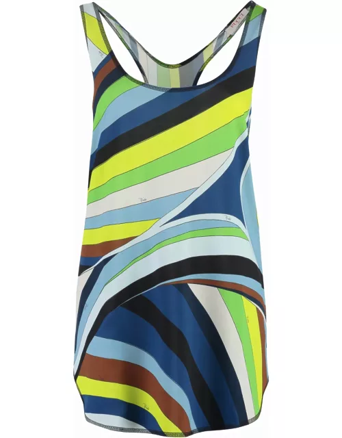 Pucci Tank Top In Jersey