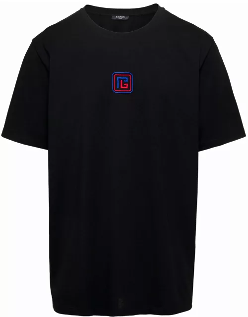 Balmain Black pb T-shirt