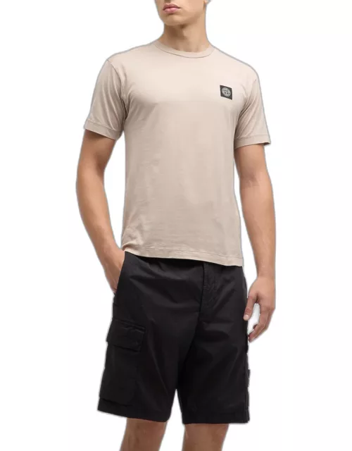Men's Classic T-Shirt with Logo Patch