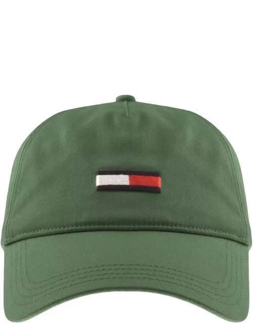 Tommy Jeans Flag Cap Green