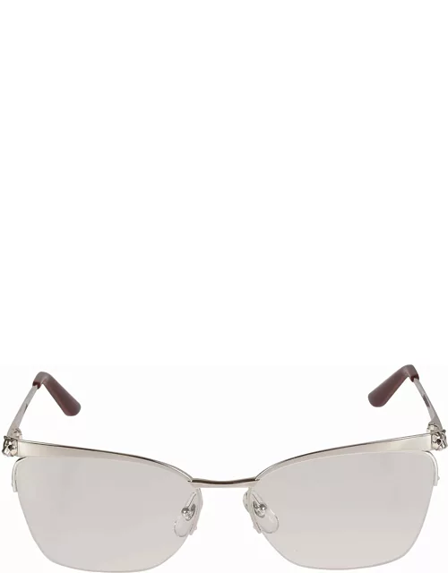 Cartier Eyewear Cat-eye Semi-rimmed Glasse