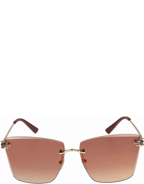 Cartier Eyewear Square Sunglasse