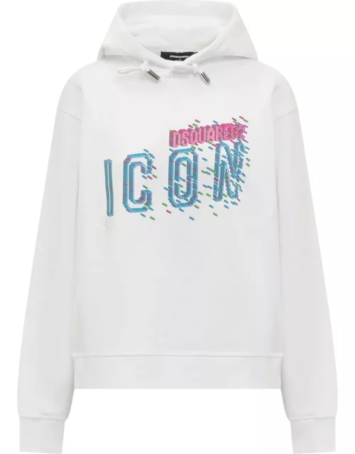 Dsquared2 Icon Pixeled Hoodie