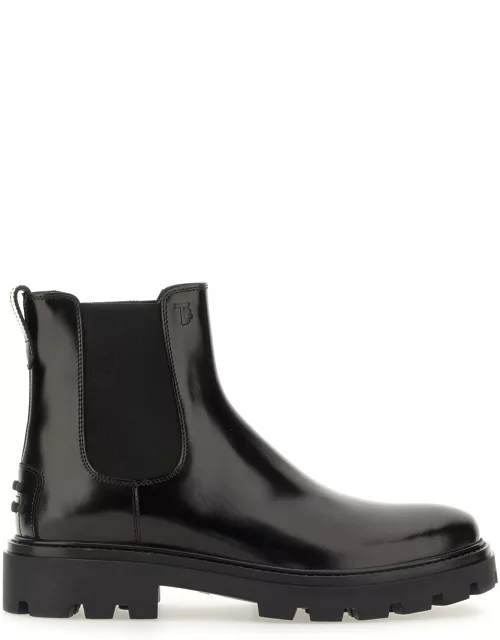 tod's leather boot